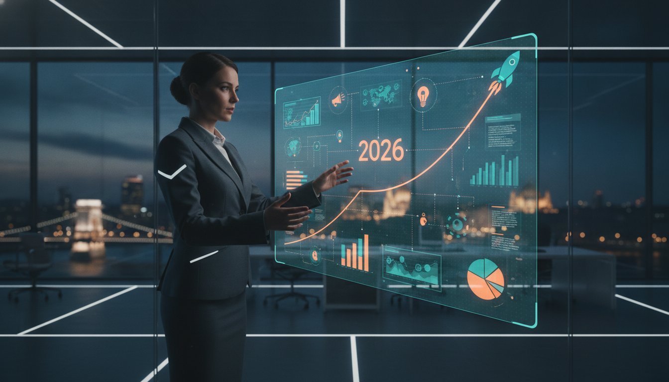 Online marketing stratégia készítés 2026: Útmutató és sablon a biztos növekedéshez
