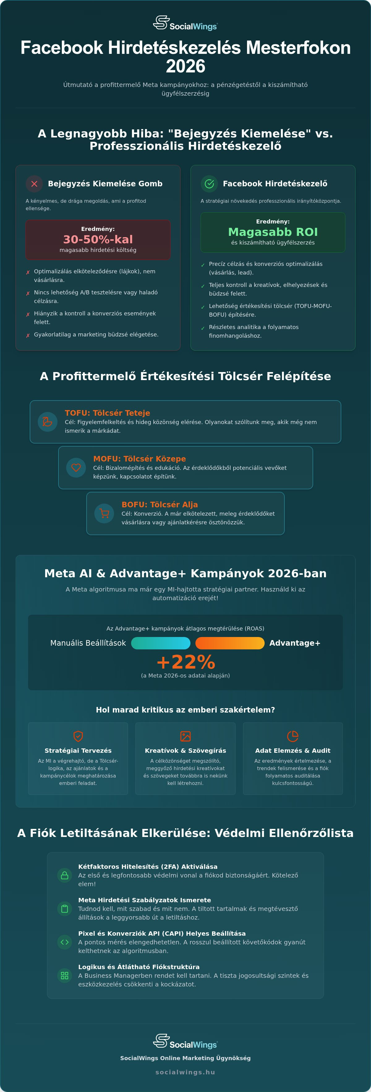 Facebook hirdetéskezelő 2026: Stratégiai útmutató a profitábilis kampányokhoz